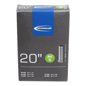 Camara Schwalbe Valvula  Auto Rod 20 X 1.10/1.50 Av6