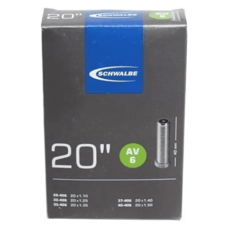 Camara Schwalbe Valvula Auto Rod 20 X 1.10/1.50 Av6