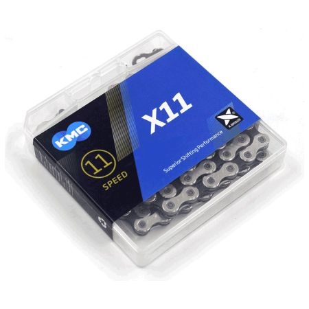 Cadena Kmc X11 Silver 11V Silver/Black