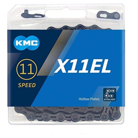 Cadena Kmc X11El 118L 11V Negro