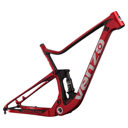 Cuadro De Carbono Venzo X-Treme Doble Suspensión