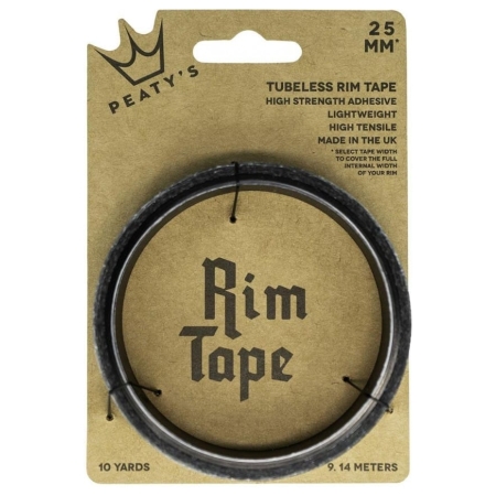 Cinta Tubeless Llanta Bicicleta Xc Mtb Peatys Rim Tape 25Mm