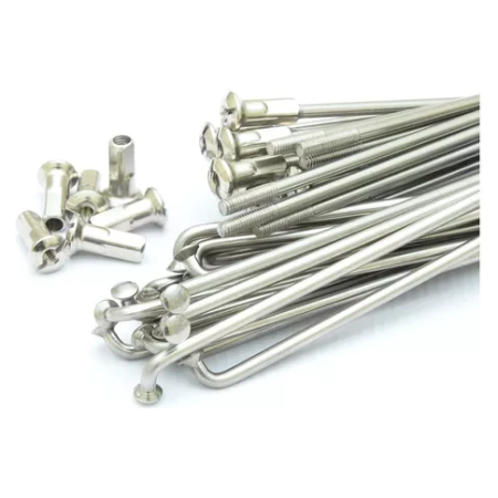 Comunes Zincados Brillantes 2Mm - 302 X 144 Uni C/ Niples