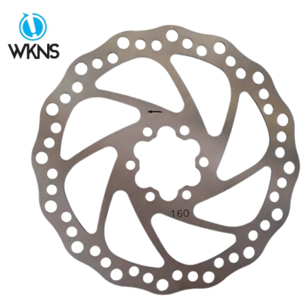 Disco De Freno Bicicleta 160Mm 6 Tornillos Acero Wkns