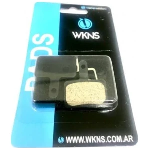 Par De Pastillas De Freno Organicas Hidra Wkns Compatible Deore/Tektro/Awa En Blister