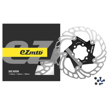 Disco de Freno 2 Piezas Ezmtb (1001) 140Mm 6 Tornillos Incluidos En Caja - 84G