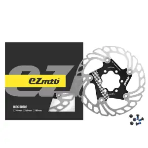 ROTOR 2 PIEZAS EZMTB (1002) 160MM 6 TORNILLOS INCLUIDOS EN CAJA - 106G