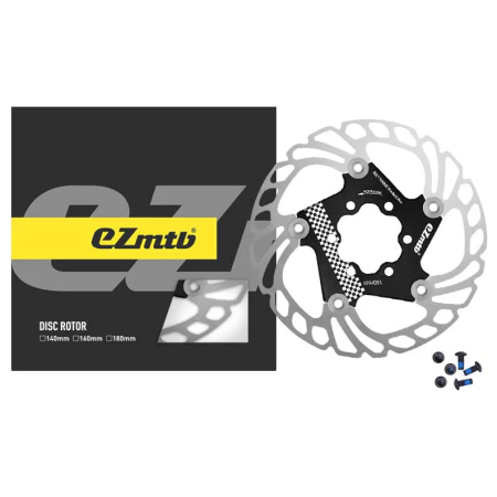 Disco de Freno 2 Piezas Ezmtb (1002) 160Mm 6 Tornillos Incluidos En Caja - 106G