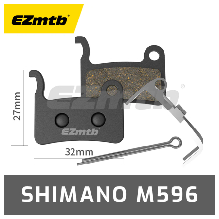 Pastillas Semi Metálicas Ezmtb (1002) P/Shimano 975/966/965/M800/776/775/765/665/601/585/596/595/545 En Blister