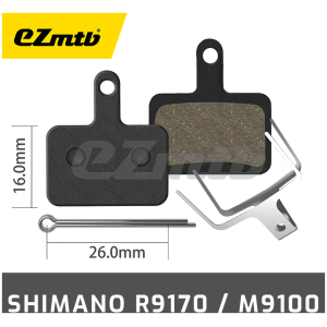 Pastillas Semi Metálicas Ezmtb (1005) P/Shimano 9100 Y 9170 (Xt/Xtrultegra/Tiagra/Grx)  En Blister
