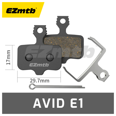 Pastilla Freno Semi Metalica Ezmtb (1008) Avid E1 Y Sram Level 2P/Red/Forece/Rival Axs En Blister