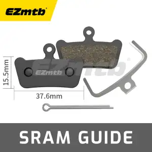 PASTILLA FRENO SEMI METALICA EZMTB (1011) P/SRAM GUIDE O AVID XO TRAIL (4 PISTONES) EN BLISTER