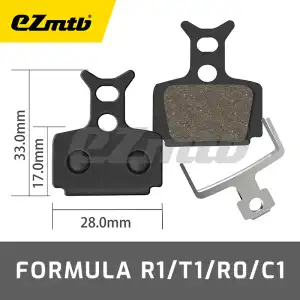 PASTILLA FRENO SEMI METALICA EZMTB (1020) P/FORMULA R1 Y OTROS EN BLISTER