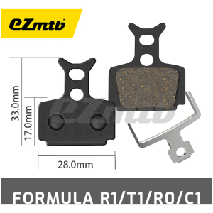 Pastilla  Freno Semi Metalica Ezmtb (1020) P/Formula R1 Y Otros En Blister