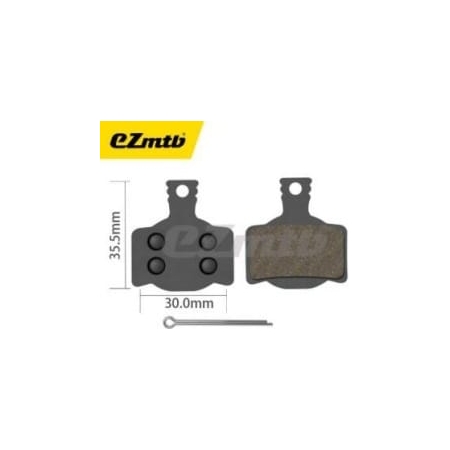 Pastilla Semi Metalica Ezmtb (1016) P/Magura Mt2/Mt4/Mt6/Mt8/Mts Y Campagnolo En Blister