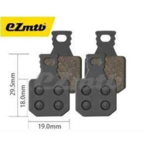 PASTILLA DE FRENO SEMI METALICA EZMTB (1017) P/MAGURA MT5/7 EN BLISTER
