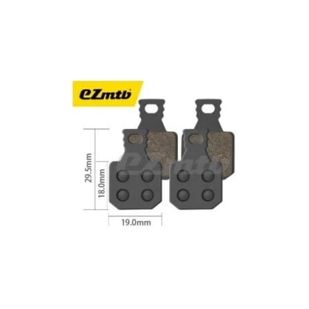 Pastilla De Freno Semi Metalica Ezmtb (1017) P/Magura Mt5/7 En Blister