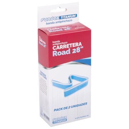 Banda Antipinchazo Fundax Leather Strap Road 28 X Par