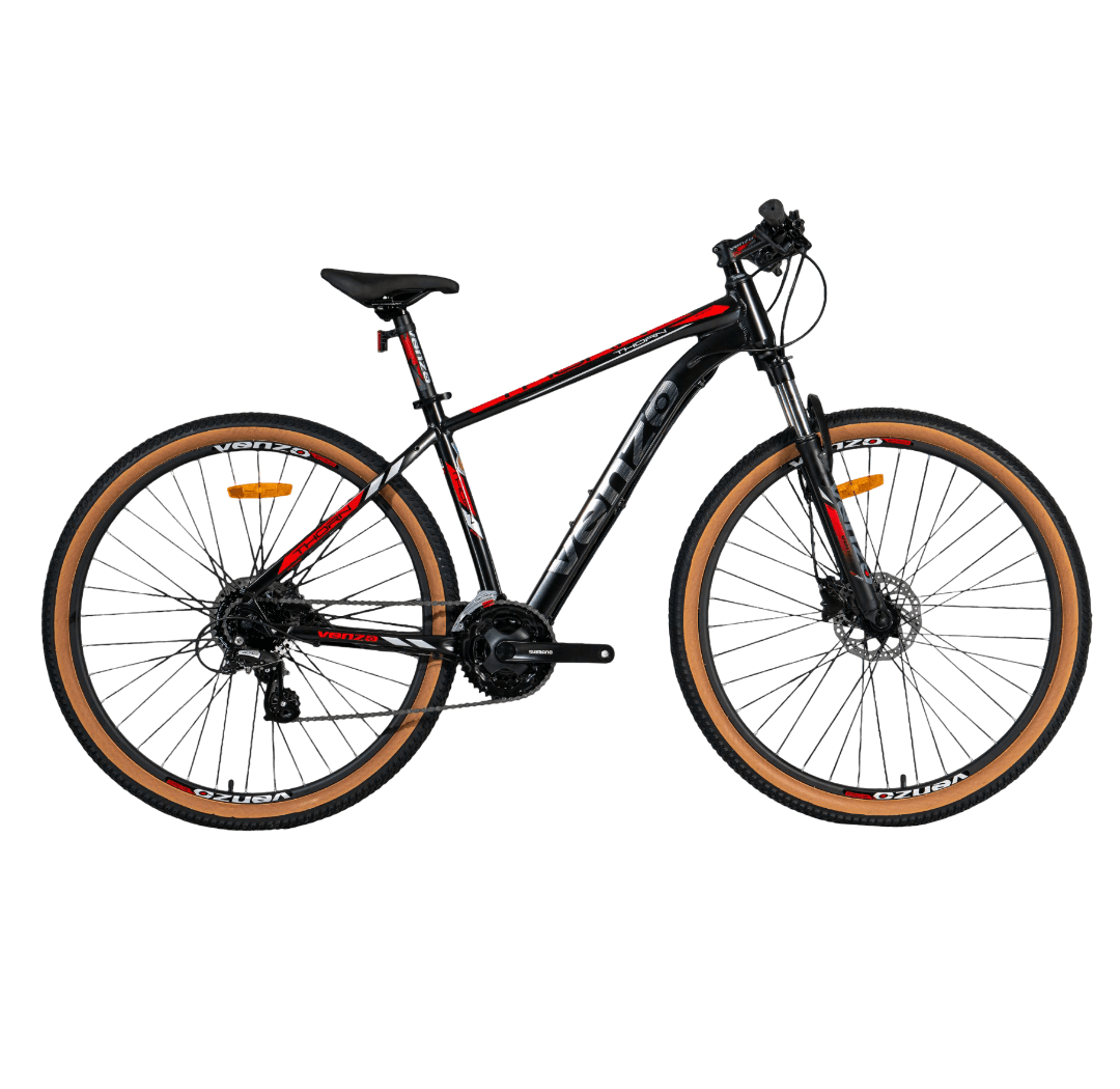 Bicicleta MTB R29 Venzo THORN Shadow - 3x8v Shimano Altus - Frenos Hidráulicos