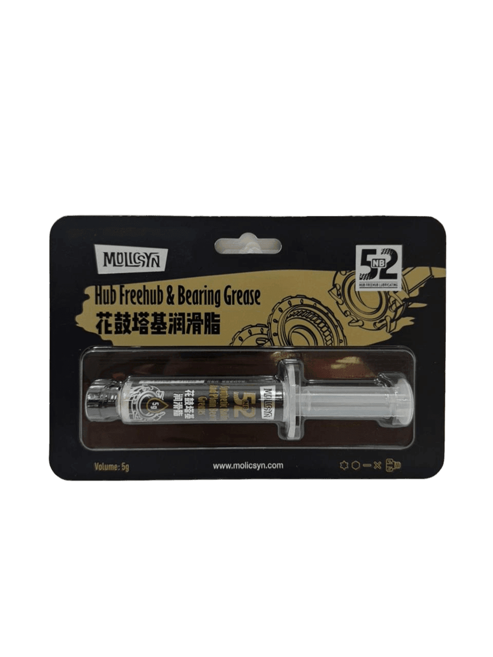 Grasa Molicsyn para Body y Rulemanes de Mazas 5g