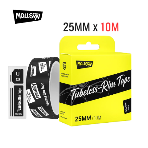 Cinta Tubeless Molicsyn Ruta MTB Gravel 10m Ancho 25mm