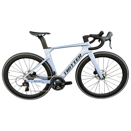 Bicicleta de Ruta - Twitter R10 - Carbono 2x11 Retrospec Ruedas Carbono