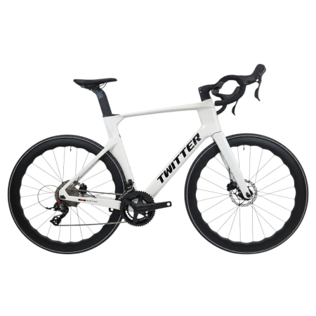 Bicicleta de Ruta Twitter R5 Carbono - Ruedas Carbono RS Wave - 2x12V RETROSPEC