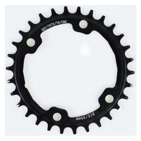 Plato WKNS BCD 96 p/Shimano - Monoplato - Aluminio