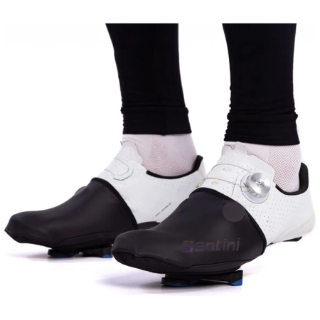 Puntera a prueba de viento y agua Winter Shield Black - Santini