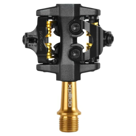 Pedales MTB Xpedo CXR PRO SPD - Titanio - Rulemanes Sellados