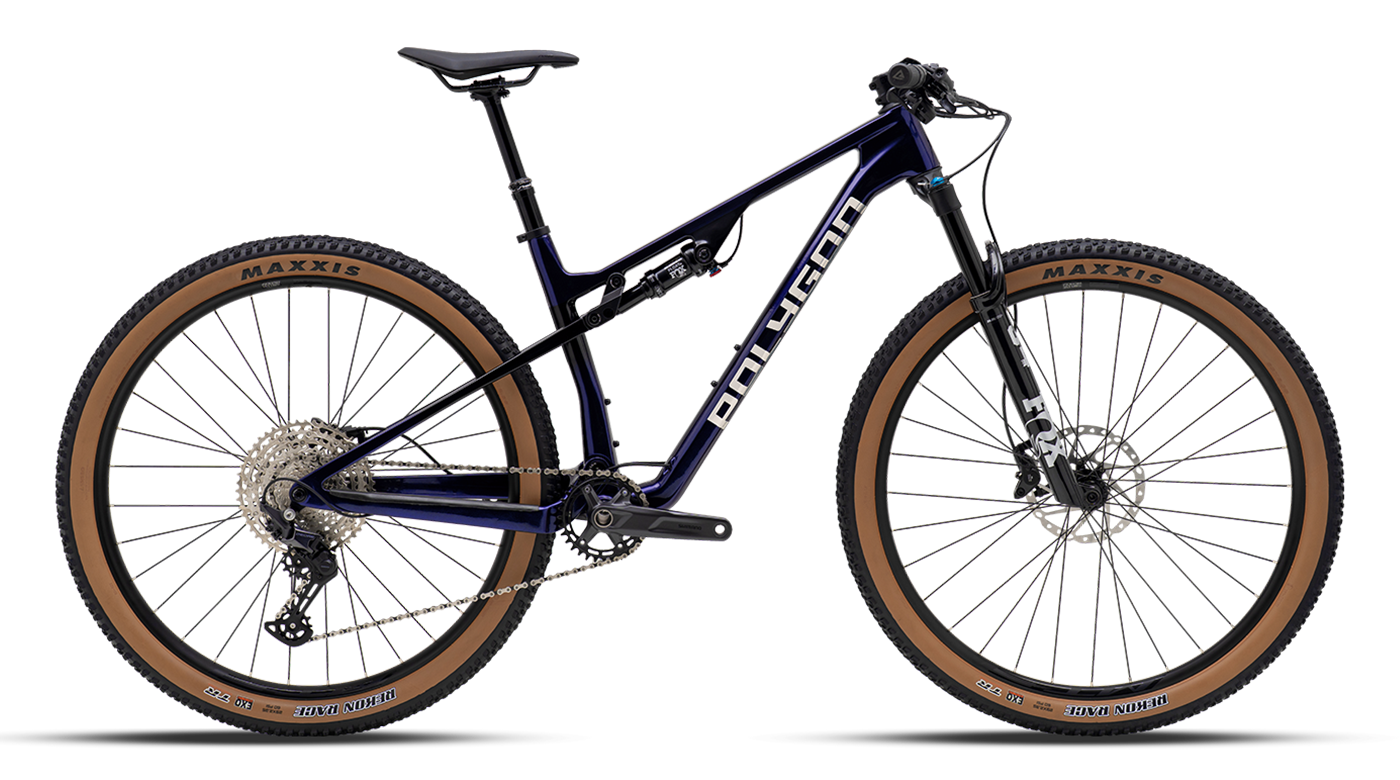 Bicicleta MTB R29 Polygon Syncline DR6 – Carbono, 1×12 Shimano Deore – FOX Aire