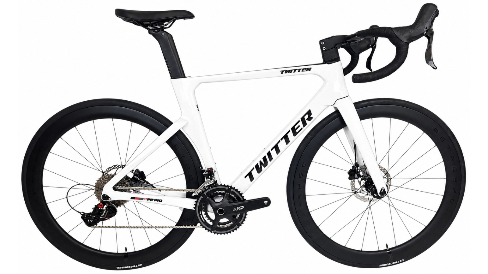 Bicicleta de Ruta - Twitter R12 - 2x12 - Ruedas de Carbono