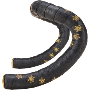 Cinta De Manubrio SUPACAZ Super Sticky Kush Star Negro Dorado