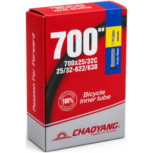 Cámara Chaoyang 700X25/32C Válvula Francesa Removible 60mm