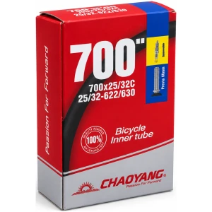 Cámara Chaoyang 700X25/32C Válvula Francesa Removible 60mm