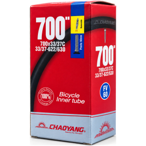 Cámara Chaoyang 700X33/37C Válvula Francesa Removible 60mm