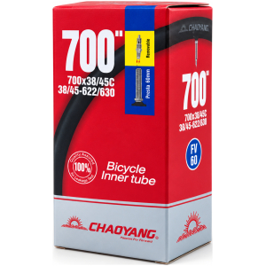 Cámara Chaoyang 700X38/45C Válvula Francesa Removible 60mm