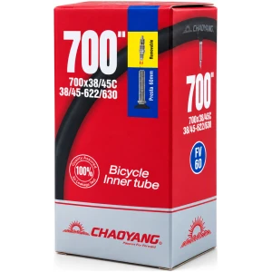 Cámara Chaoyang 700X38/45C Válvula Francesa Removible 60mm